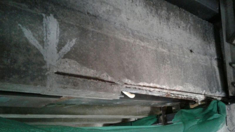 Corrosión de los cables de pretensado