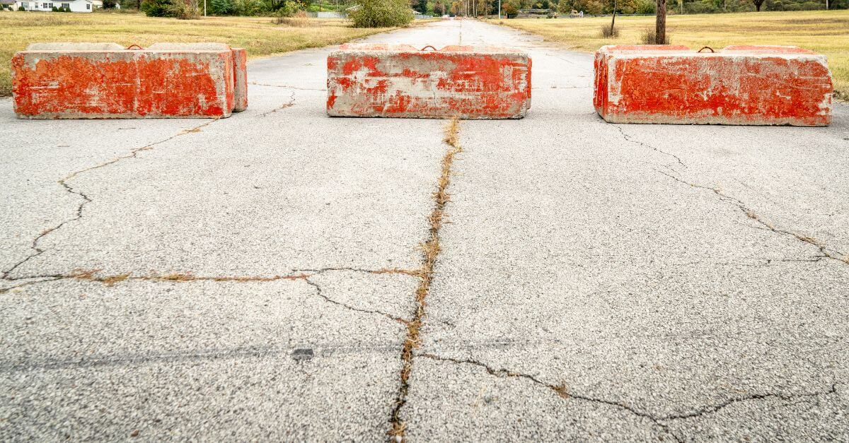 Desgaste del hormigón por abrasión a causa del tráfico rodado - patologías del hormigón