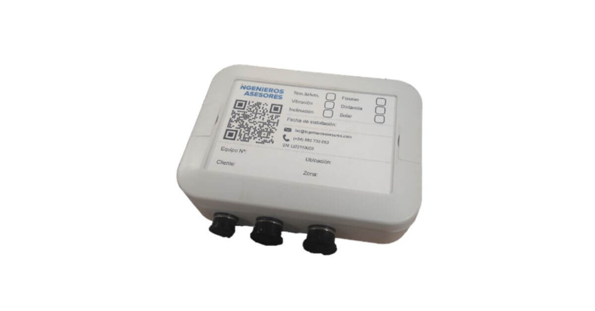 Sensor de monitorización estructural de Ingenieros Asesores