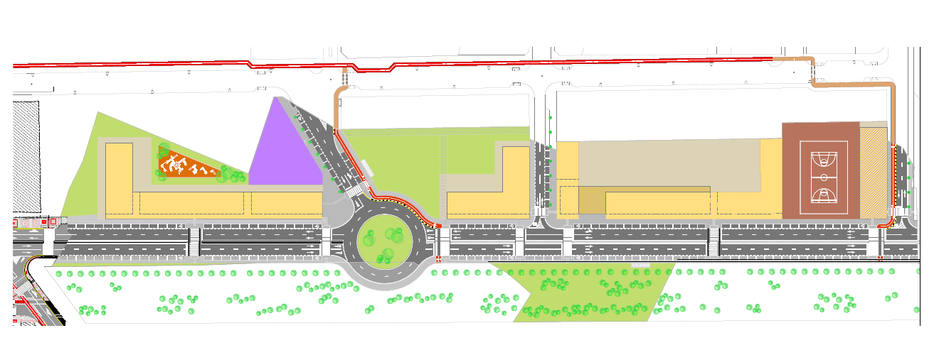 Plano proyecto continuación Bulevar Lugones