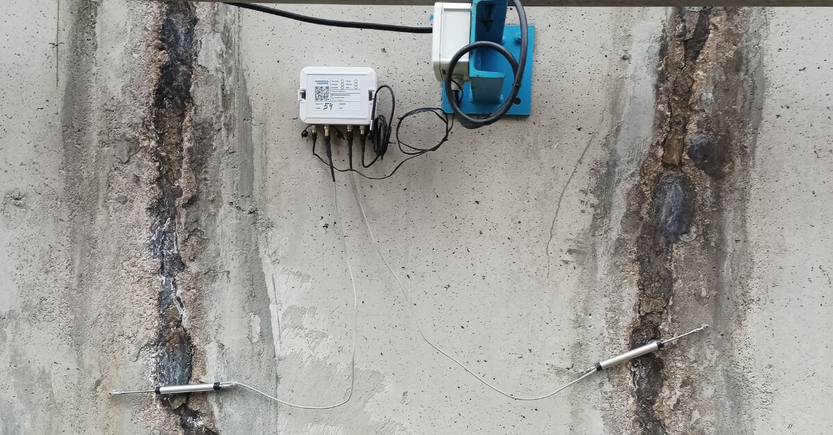 Monitorización industrial grietas