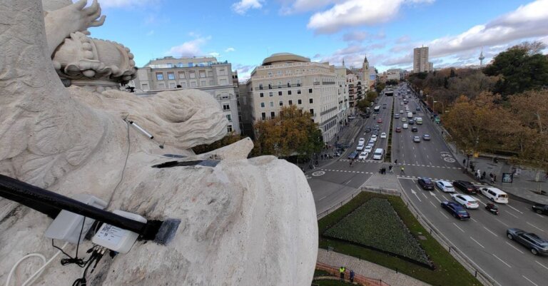 Sensores IoT puerta de Alcalá