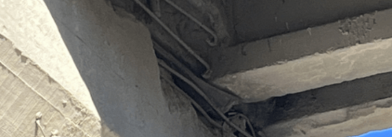 Diagnóstico estructural de paso elevado sobre vía ferroviaria