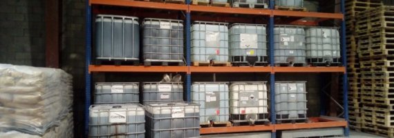 Proyecto de almacenamiento de productos químicos en fábrica de materiales refractarios (Asturias)