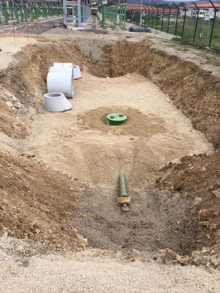 Proyecto de depósito enterrado para recogida de aceite de transformadores 2